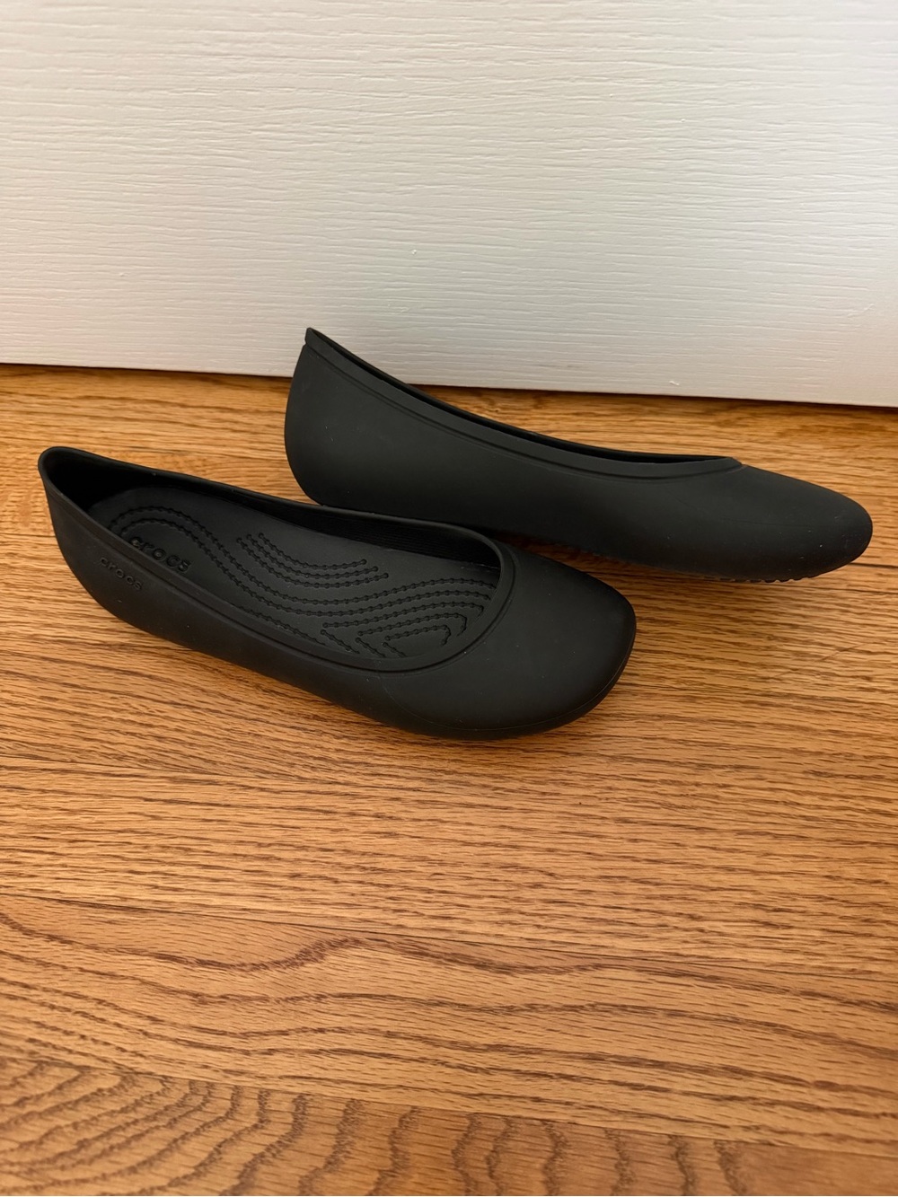 Crocs Women's Brooklyn Ballet Flats -Black - Picture 3 of 3